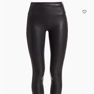 Spanx Faux Leather Leggings Like New